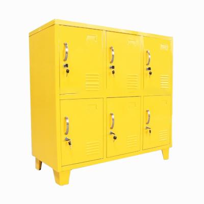 China Tür-Sicherheits-Stahllagerschrank Mini Smalls 6 mit Verschluss-Büronutzung zu verkaufen