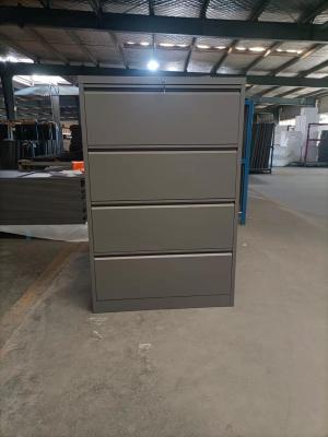 China Knock Down Steel Drawer Filing Storage Cabinet Metal Office Furniture for sale