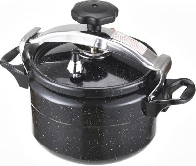 China Best Big Stocked Middle East Marble Aluminum Induction Coating Selling Pressure Cooker and Cheap Pressure Cookers for sale