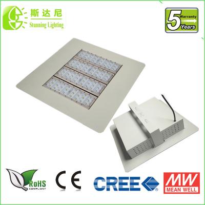 China Pure aluminum 120lm/w embeded Cree LED Canopy Lights 160watt for petrol station for sale