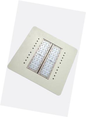 China 100 x 150 Degree high brightness led Gas Station Canopy Lights 80w IP65 for sale