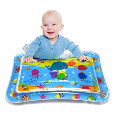 China Educational Tummy Time 70cm Price Toy 2021 Hot Product Cheap Water Play Mat For Baby for sale