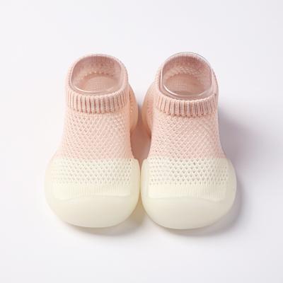 China 2021 New QUICK DRY Infant Baby Boy Toddler Indoor Sole Soft Breathable Casual Color Printing Infant Shoes for sale