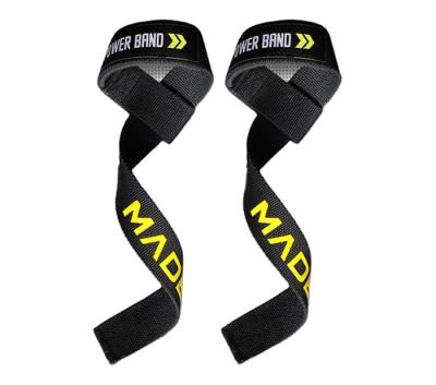 China Heavy Lifting Wholesale 20 Inch Straps Weightlifting Padded Lifting Straps For Strength Training And Deadlifts for sale