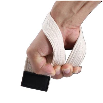 China Body Buliding Wrist Support Braces Lifting Wrist Support Straps Deadlift Straps For Powerlifting for sale