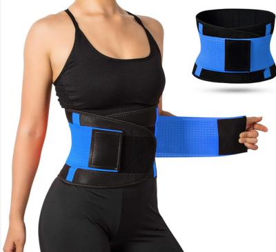 China Adult Adjustable Waist Trimmer Back Pain Relief Belt Women's Slimming Belt Sweat For Waist Trainer Waist Trimmer for sale