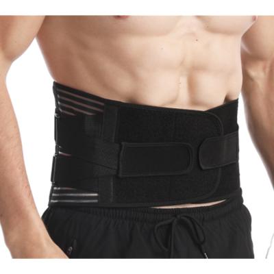 China Mesh Design Adjustable Support Straps Adult Breathable Lower Back Brace Lumbar Support for sale