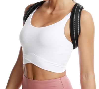 China Hot Selling Breathable.posture Corrector Adjustable Posture Corrector Brace Forehead Clavicle Corrector Straps for sale