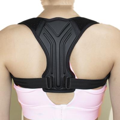 China Free Sample Adjustable/Detachable Posture Corrector Cervical Upper Lumbar Back Support Brace Strap Wrap for sale