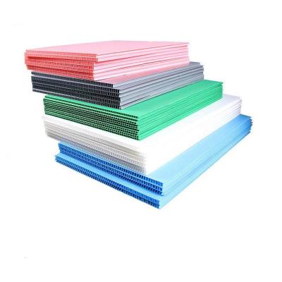 China Wholesale Hollow Plastic Corrugated Universal Board Anti-static Hollow Panel Box Customized Manufacturers PP Panel Environment-protective and pollution-free for sale