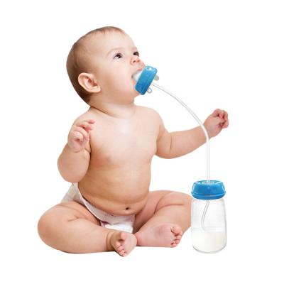 China BPA Free Reduce To Reflux Silicone Baby Bottle Milk Feeding Infant Bottles With Anti Colic Teats for sale