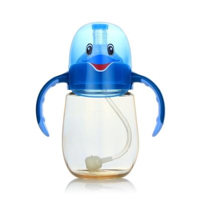 China High Quality Cute Design BPA Free Food Grade PPSU Baby Bottle Milk Feeding for sale