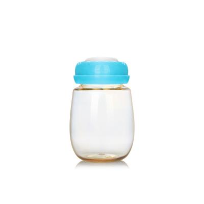 China BPA Free Breastmilk Storage Baby Wide Bottle Plastic Neck Feeding Bottle for sale