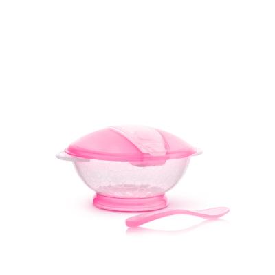 China BPA Free Popular New Style Baby Bowl Set Best Selling Baby Feeding Bowl And Spoon for sale