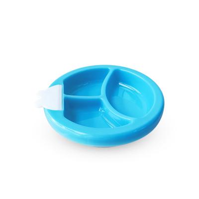 China New BPA Free Baby Eco-Friendly Customized Color Temperature Smelling Baby Suction Bowl for sale