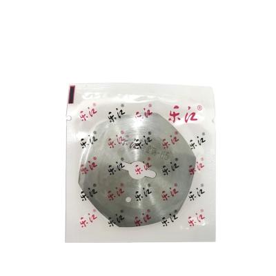 China Small Hole Alloy Steel B Lejiang65 Hexagonal Round Blade Accessories New Product Use YDP-65 Scissors Home Electric Cloth Cutting Machine for sale