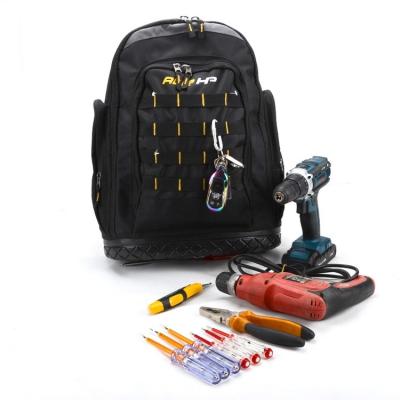 China Multifuction Tool Bags Polyester Backpack Wholesale Portable Tool Bag For Electrician for sale