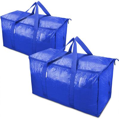 China custom heavy large storage bag large capacity reusable clothing storage bag T-007 for sale