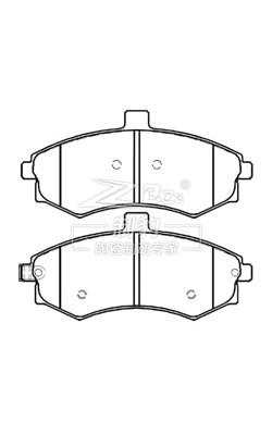 China Hyundai Elantra, Ceramic Brake Pad, D941, 58101-2DA30, F for sale