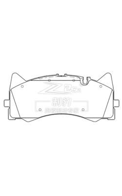 China Mercedes benz C63 AMG 2016 Ceramic Brake Pad D1873 , 000 420 47 00 for sale