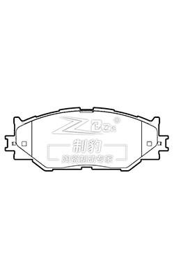 China IS200 Lexus Brake Pad Replacement 04465-53020 Advics Braking System for sale