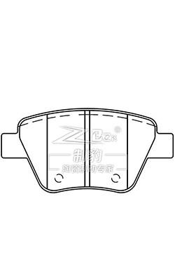 China TRW Volkswagen New Bora Ceramic Car Brake Pad Replacement 5K0 698 451 for sale