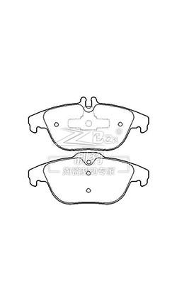 China Teves 2005 420 42 20 Oem Mercedes Blocos de travão Mercedes-Benz W204 Blocos de travão de cerâmica à venda