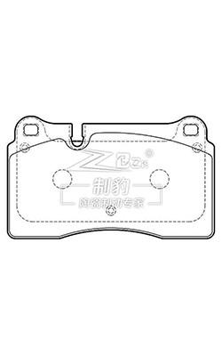 China Disc Brake Pad Set For GRL Braking System OE Replacement for sale