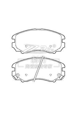 China Lucas Audi Brake Pad F291 , Front Ceramic Brake Pads 4436981291 for sale