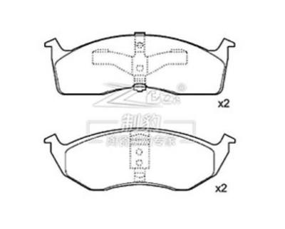 China 31262706 Volvo Bremsplatte 8,5 X 6,5 X 3,5 Zoll mit Hardware zu verkaufen