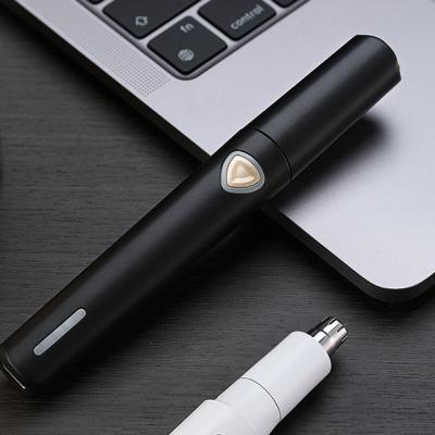 China Amazon Negative Reviews Car NOKI European OEM Exports Metal Women Eyebrow Trimmer Zero Easy Clean Washable and Men Nose Hair Trimmer for sale