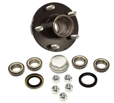 China Trailer Hub Kit 5 4.5 Bolt Hub 3500 Pound Capacity Trailer On 4-1/2 Inch Circle Fits 1