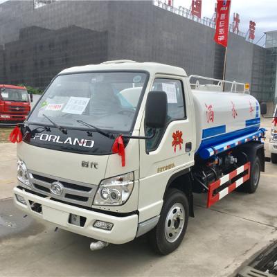 China 4x2 Forland 3600 5 cubic meter water truck for sale