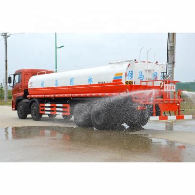 China Farms 4x2 7 cubic meter stainless steel water tank truck for sale