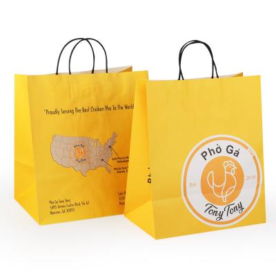 China Recycled Materials Wholesale Disposable Customized Luxury Shopping Paper Bag Custom Logo for sale