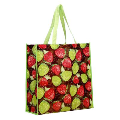 China Waterproof Reusable Durable Laminated Tote Eco-friendly Biodegradable Shopping Tote Non Woven Biodegradable Grocery Bags for sale