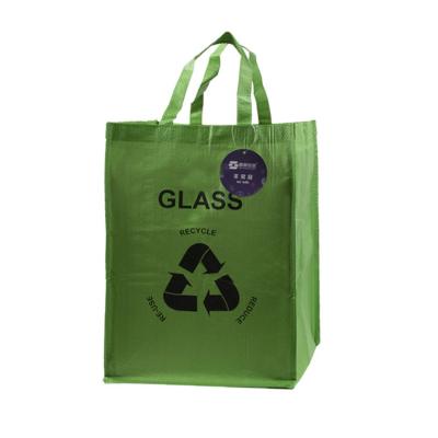 China Eco - Friendly Reusable Custom Printed Cheap Reusable Packaging Trash Bag PP Woven Bags for sale