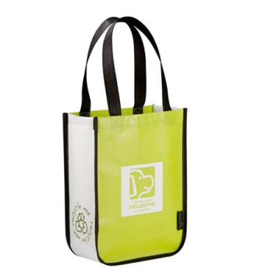 China Cheap Handled PP Non Woven Tote Bag , Laminated Non Woven Bag for sale