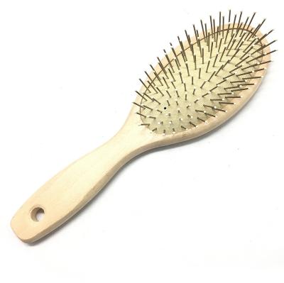 China Cushion Straight Hair Comb Butterfly Logo Brushes Wood Comb Custom Men's Magic for sale