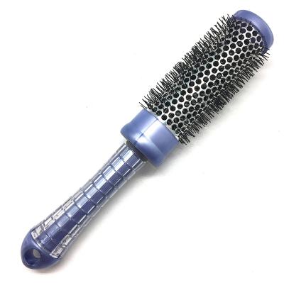 China Aluminum Barrel Plastic Black Hair Comb Wholesale Logo Brush Out Comb High Quality Hair Comb for sale