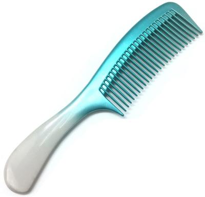 China Blue Hair Comb Barber Styling Fine Tooth Luxury Man Tail Comb Brush for sale