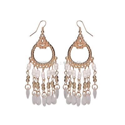 China CLASSIC wholelsale latest custom girls charm earring gold plated fashionable jewelry earrings in pakistan for sale