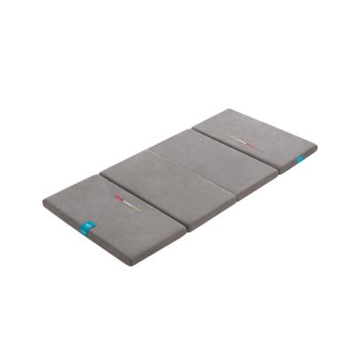 China High Quality Foldable Massage Bed Roll Pocket Memory Foam Mattress In A Box 3 Fold Mattress for sale