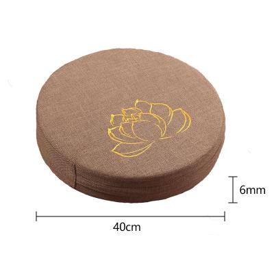 China Anti Dust Mite 40X6Cm Yoga Meditate Texture Hard Cushion Backrest Pillow Japan Tatami Removable Washable Mattress Covers Pouf Futon Cushion for sale