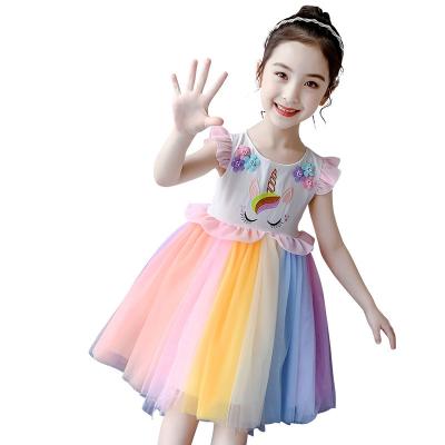 China Anti-wrinkle Cocoyeye toddler cosplay girl dresses up UNICORNS for sale