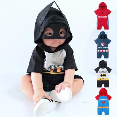 China Short sleeve baby onesie summer short sleeve cartoon modeling climbing clothing baby cartoon clothes ha YI for sale