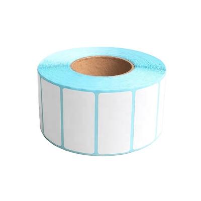 China *1500 pcs 40*20 (mm) / roll label sticker paper heat sensitive high quality thermal label waterproof for sale