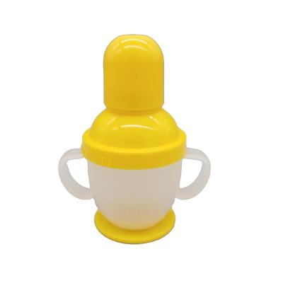 China BPA Free Baby 250ml BPA Free Plastic Unbreakable Shatterproof Training Drinking Sippy Cup With Handles for sale