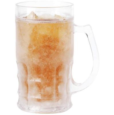 China New Fashion Sustainable Creative Double Wall Beer Mug With Freezing Gel for sale