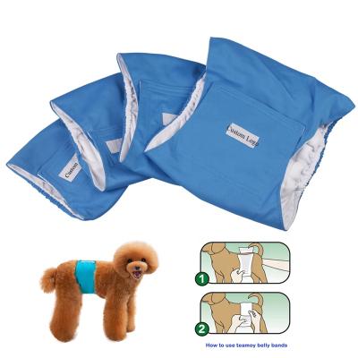 China Ananbaby Viable Reusable Male Cloth Pet Diapers Custom Dog Diapers for sale